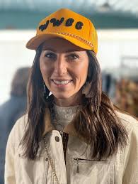 Custom cap with cute golf outfit