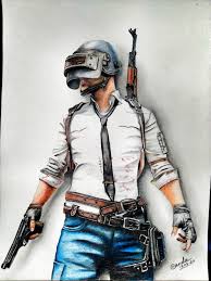 I'm using polychromos and lumiance on fabriano hp paper and blending wi. How To Draw Pubg Realistic Color Pencil Sketch Easy Step By Step Nanda Creations Nanda Creations