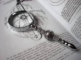 Got To Have A Magnifying Glass Or Two With Which To Pour Over The Volumes Of Books Ornate Magnifying Glass B Magnifying Glass Magnifier Sterling Silver Bead