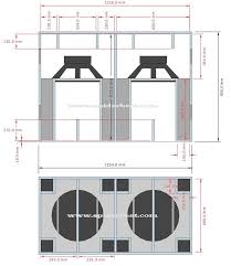 Mudah banget membuat box 4 inch miniatur line array. Skema Box Planar 12 Double Online Shopping