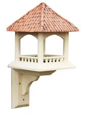 Wildlife World Pantille Village Bird Table Wall Mounted Amazon Co Uk Garden Outdoors In 2020 Wooden Bird Houses Bird House Feeder Bird Tables