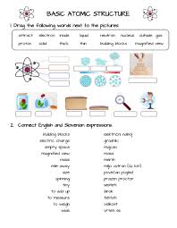 An awesome collection of free atomic structure worksheets for teachers. Basic Atomic Structure Worksheet