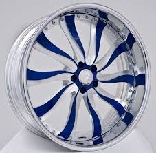 Black And Blue 20 Inch Rims Forgiato Wheels Wheel Rims Custom Wheels Cars Truck Rims