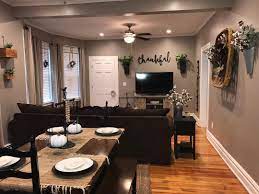3 106 Likes 50 Comments Antique Farmhouse Antiquefarmhouse On Instagram Living Room Dining Room Combo Farm House Living Room Kitchen Dining Living