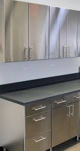 Stainless Cabinets Remodelista Aluminum Kitchen Cabinets Aluminium Kitchen Kitchen Cabinets
