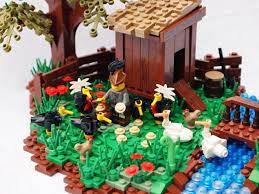 this lovely little chicken coop has some oddities amazing lego creations lego challenge cool lego creations