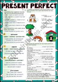 Present Perfect Simple Worksheet Present Perfect Presents Worksheets