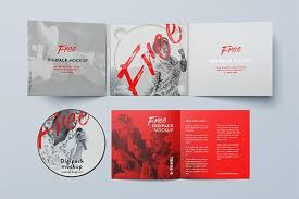 This realistic mockup features customizable cd cover and label design with editable shadow, glow effect and background. 25 Cd Mockups For Storing Your Design Data The Designest