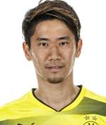 Shinji kagawa profile), team pages (e.g. Shinji Kagawa Borussia Dortmund Bundesliga 2017 18 Spielerprofil Kicker