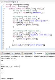 E l l o w o r l d. heres my code; Java String Split Method With Examples