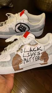 Black Lives Matter Custom Air Forces Custom Black Lives Matter Af1 Video In 2020 Painted Shoes Custom Shoes Diy Nike Shoes