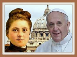 St. Therese, Pope Francis and the white rose!