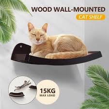 Create a whole climbing wall! Petscene Cat Bed Cat Wall Shelves Cat Perch Wall Mounted Cat Tree Cf 1906 Nz Prices Priceme