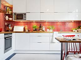 They have a simple installation procedure making them suitable for diy lovers. Red Backsplash Kitchen Atticmag