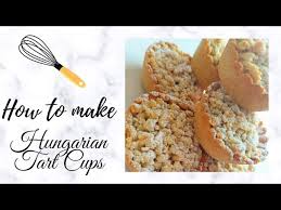In hungary, it is not uncommon for cooks to have several grades of paprika in the kitchen. Hungarian Tart Recipe Hungarian Tart Cups Youtube