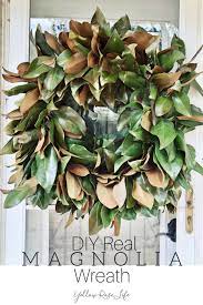 Diy Real Magnolia Wreath Magnolia Christmas Wreath Magnolia Leaf Wreath Magnolia Wreath