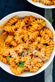 Dec 03, 2018 · the creaminess of the sauce comes from the hummus thinned out slightly with some pasta water. Creamy Pumpkin Marinara Recipe Cookie And Kate