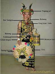 Di sini diketengahkan pakaian tradisional etnik utama di sarawak. Pakaian Tradisional Kenyah 1 Lepau Kenyah
