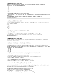 Maybe you would like to learn more about one of these? Soal Nomor 1 Osk Kimia 2018