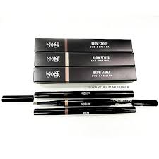Make Over Brow Styler Eye Definer Makeover Eyebrow Pencil Brush Pensil Alis Putar Di Lapak Vlcshop Bukalapak