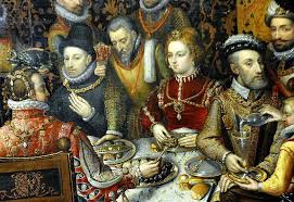 File Sanchez Coello Royal Feast Detail Jpg Wikimedia Commons Renaissance Renaissance Fashion Spanish Renaissance