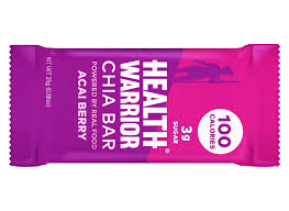 Shipping is free w/ prime. Health Warrior Chia Bar Acai Berry Healthy Snack Consumer Reports