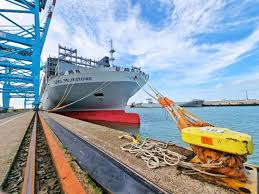 Maiden Call for OOCL Felixstowe at CSP Zeebrugge yesterday under agency…