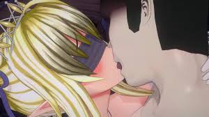 Big Tits Princess Kissing and Handjob - 3D Cartoon Hentai