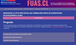 ¿habrá otro plazo de postulación al fuas? Educacion Superior Como Completar El Fuas Para Acceder A Financiamiento Y Ayudas Estatales La Tercera