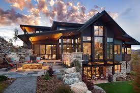 Custom home designs, models & home plans. Breathtaking Contemporary Mountain Home In Steamboat Springs