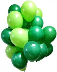 Amazon Com Annodeel 50 Pcs 12inch Green Balloons Light Green Balloons And Dark Green Balloons For Tree Birthday Wedding Party Spring Decorations Toys Games