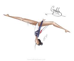 Drawing gabby douglas and her beautiful hair. Pin On Fashion Illustrations