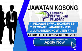 Lembaga pertubuhan peladang (lpp) ditubuhkan pada 14 februari 1973 melalui penggubalan akta lpp 1973 (akta 110). Kerja Kosong Lpp Lembaga Pertubuhan Peladang 24 April 2018 Applications Are Invited To Qualified Malaysian Citizens To Fill The Following Position 1