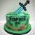 Birthday Boy Minecraft Cake