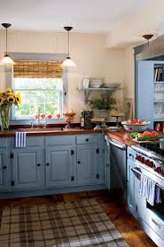 Green Blue Kitchen Cabinets Home Furniture And Appliance Dark With Light Country Kitchens Decor Country Kitchen Colors Country Kitchen Designs Country Kitchen