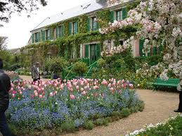 Monet S Garden On A Rainy Day Monet Claude Monet House Cottage Garden