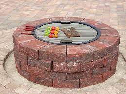 How To Build A Round Brick Fire Pit Fire Pit Design Ideas Brick Fire Pit Cool Fire Pits Outdoor Fire Pit