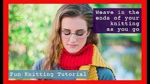 Along the edge and on the diagonal. Weaving In Ends As You Go Knitting Tips And Techniques