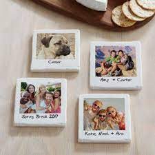 There are 791 tumbled marble coasters for sale on etsy, and they cost $21.97 on average. Personalized Tumbled Marble Photo Coasters Walmart Com Photo Coasters Diy Gifts For Kids Diy Gifts