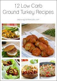 12 Low Carb Ground Turkey Recipes All Gluten Free And Keto Friendly Low Carb Ground Turkey Recipe Turkey Recipes Ground Turkey Recipes
