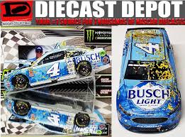 2018 monster energy nascar cup driver chase standings: Kevin Harvick 2018 Kansas Win Raced Version Busch Light 1 24 Action Collector Series