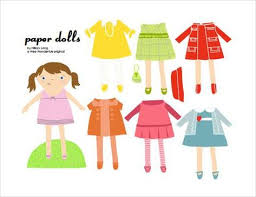 Paper Doll Example Free Printable Paper Dolls Paper Dolls Printable Paper Doll Template