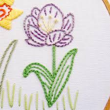 Enjoy a wide range of free knitting and crochet patterns to help you transform your yarn stash into cosy cardigans, charming children's toys and chic home decorations. Free Spring Flowers Embroidery Pattern Wandering Threads Embroidery