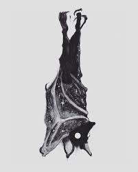 3 114 Likes 57 Comments Brian Serway Bserway On Instagram Sling Watercolor On Board 6x8 Bat Blackmass What Are Some Of Y Bat Art Bat Tattoo Art