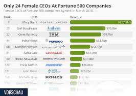 Chart Only 24 Female Ceos At Fortune 500 Companies Statista