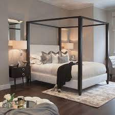 A coordinated queen size canopy bed set makes it easy to style a whole room. Bedroom Goals Absolutely Love This Space Feels So Fresh And Inviting Who Doesn T Love A Four Poster Bed H Bedroom Design Master Bedrooms Decor Poster Bed