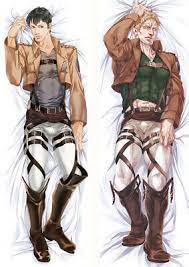Attack on titan finally gave us a full look at the fourth and final season, and fans are loving eren's beefed up look! Attack On Titan Eren Jaeger Cosplay Dakimakura Hug Body Pillow Case Cover Gift Ebay