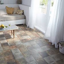 Carrelage Ocre Rouge 20 X 20 Cm Tomette Castorama Carrelage Carrelage Interieur Deco Carrelage