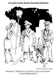 La décision de l'allemagne de ne pas donner « un cent » à la grèce ravive les vieilles rancœurs. Caricature De Lang Sur Les Craintes De La France A L Egard De L Allemagne 20 Janvier 1948 Cvce Website