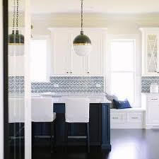 kitchen window seat between cabinets